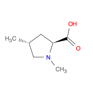 (2S,4R)-1,4-dimethylpyrrolidine-2-carboxylic acid