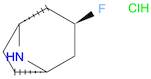 8-Azabicyclo[3.2.1]octane, 3-fluoro-, hydrochloride, (3-exo)-