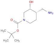 tert-butyl (3R,4S)-4-(aminomethyl)-3-hydroxypiperidine-1-carboxylate