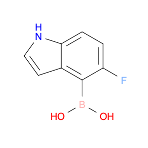 (5-fluoro-1H-indol-4-yl)boronicacid