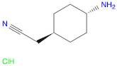 2-(trans-4-Aminocyclohexyl)acetonitrile hydrochloride