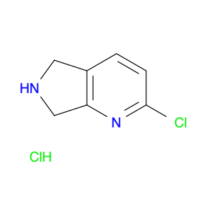 2-Chloro-6,7-dihydro-5H-pyrrolo[3,4-b]pyridine hydrochloride