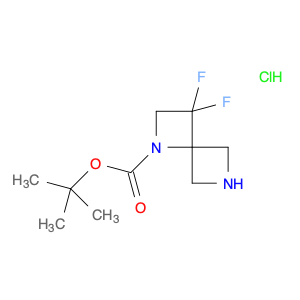 tert-butyl 3,3-difluoro-1,6-diazaspiro[3.3]heptane-1-carboxylate hydrochloride