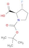 (2S,3R)-1-(tert-Butoxycarbonyl)-3-fluoropyrrolidine-2-carboxylic acid