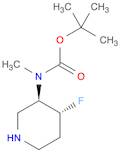 tert-butyl N-[(3R,4R)-4-fluoropiperidin-3-yl]-N-methylcarbamate