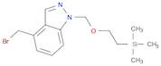 4-(bromomethyl)-1-{[2-(trimethylsilyl)ethoxy]methyl}-1H-indazole