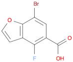 7-bromo-4-fluoro-1-benzofuran-5-carboxylic acid