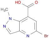 5-bromo-1-methyl-1H-pyrazolo[4,3-b]pyridine-7-carboxylic acid