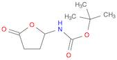 tert-butyl N-(5-oxooxolan-2-yl)carbamate