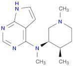 N-((3R,4R)-1,4-dimethylpiperidin-3-yl)-N-methyl-7H-pyrrolo[2,3-d]pyrimidin-4-amine