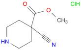 methyl 4-cyanopiperidine-4-carboxylate hydrochloride