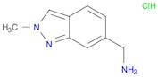 1-(2-methyl-2H-indazol-6-yl)methanamine hydrochloride