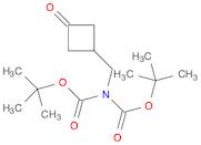 tert-butyl N-tert-butoxycarbonyl-N-[(3-oxocyclobutyl)methyl]carbamate