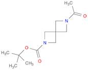 tert-butyl 6-acetyl-2,6-diazaspiro[3.3]heptane-2-carboxylate