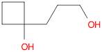 1-(3-hydroxypropyl)cyclobutan-1-ol