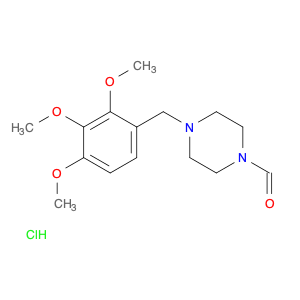 4-(2,3,4-Trimethoxybenzyl)-1-piperazine-carboxaldehyde hydrochloride