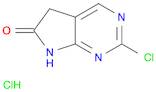 2-Chloro-5H-pyrrolo[2,3-d]pyrimidin-6(7H)-one hydrochloride