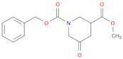 1-benzyl 3-methyl 5-oxopiperidine-1,3-dicarboxylate