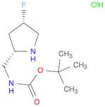 tert-butyl N-{[(2S,4S)-4-fluoropyrrolidin-2-yl]methyl}carbamate hydrochloride