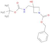 benzyl 3-({[(tert-butoxy)carbonyl]amino}methyl)-3-hydroxyazetidine-1-carboxylate