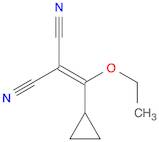 2-[cyclopropyl(ethoxy)methylidene]propanedinitrile