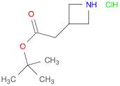 tert-butyl 2-(azetidin-3-yl)acetate hydrochloride