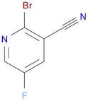 2-bromo-5-fluoropyridine-3-carbonitrile