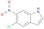 5-chloro-6-nitro-1H-indole