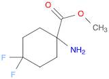 methyl 1-amino-4,4-difluorocyclohexane-1-carboxylate