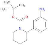 tert-​Butyl 2-​(3-​aminophenyl)​piperidine-​1-​carboxylate