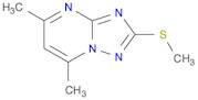 [1,2,4]Triazolo[1,5-a]pyrimidine, 5,7-dimethyl-2-(methylthio)-