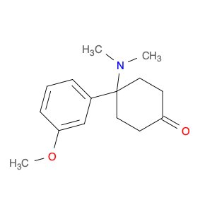 4-(dimethylamino)-4-(3-methoxyphenyl)cyclohexan-1-one