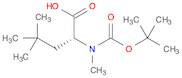 (2R)-2-{[(tert-butoxy)carbonyl](methyl)amino}-4,4-dimethylpentanoic acid