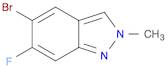 5-bromo-6-fluoro-2-methyl-2H-indazole