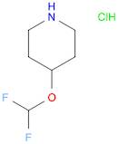 4-(difluoromethoxy)piperidine hydrochloride