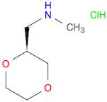 {[(2S)-1,4-dioxan-2-yl]methyl}(methyl)amine hydrochloride