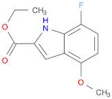 ethyl 7-fluoro-4-methoxy-1H-indole-2-carboxylate