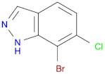 7-bromo-6-chloro-1H-indazole