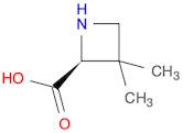 2-​Azetidinecarboxylic acid, 3,​3-​dimethyl-​, (2S)​-