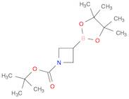 tert-butyl 3-(4,4,5,5-tetramethyl-1,3,2-dioxaborolan-2-yl)azetidine-1-carboxylate