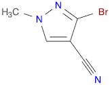 3-bromo-1-methyl-1H-pyrazole-4-carbonitrile