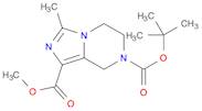 7-tert-butyl 1-methyl 3-methyl-5H,6H,7H,8H-imidazo[1,5-a]pyrazine-1,7-dicarboxylate