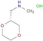 {[(2R)-1,4-dioxan-2-yl]methyl}(methyl)amine hydrochloride