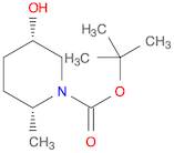 tert-butyl (2R,5S)-5-hydroxy-2-methylpiperidine-1-carboxylate