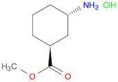 methyl (1S,3S)-3-aminocyclohexane-1-carboxylate hydrochloride