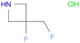 3-fluoro-3-(fluoromethyl)azetidine hydrochloride