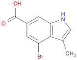 4-bromo-3-methyl-1H-indole-6-carboxylicacid