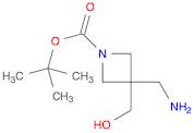 tert-butyl 3-(aminomethyl)-3-(hydroxymethyl)azetidine-1-carboxylate