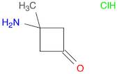 3-amino-3-methylcyclobutan-1-one hydrochloride