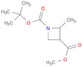 1-tert-butyl 3-methyl 2-methylazetidine-1,3-dicarboxylate